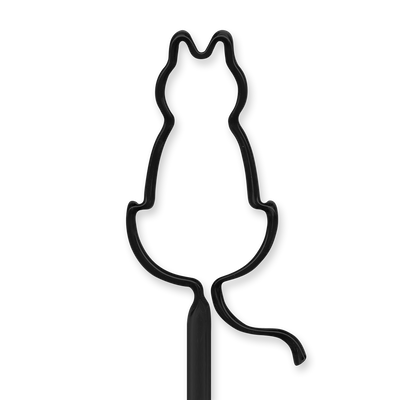 Cat With Tail - Black